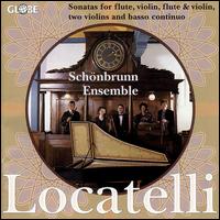 Locatelli: Sonatas for flute & violins von Schönbrunn Ensemble