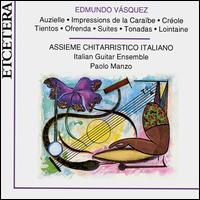 Vásquez: Music for Guitar Ensemble von Assieme Chitarristico Italiano