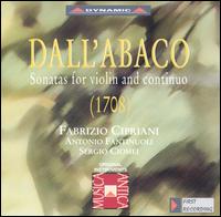 Dall'Abaco: Violin Sonatas von Fabrizio Cipriani