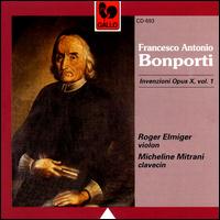 Bonporti: Inventions op. 10, vol. 1 von Roger Elmiger