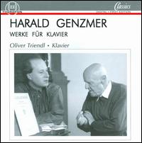 Harald Genzmer: Werke für Klavier von Oliver Triendl