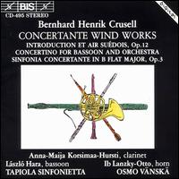 Crusell: Concertante Wind Works von Various Artists