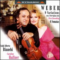 Weber: 9 Variations on a Norwegian Aria / 6 Sonatas von Various Artists