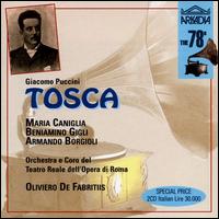 Puccini: Tosca von Oliviero de Fabritiis