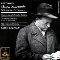 Beethoven: Missa Solemnis; Symphony No. 3 von Erich Kleiber