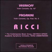 Veerhoff/Paganini: Violin Concertos von Ruggiero Ricci