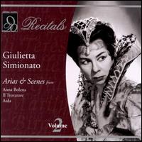 Arias & Scenes von Giulietta Simionato