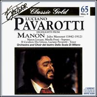 Massenet:  Manon (Highlights) von Luciano Pavarotti