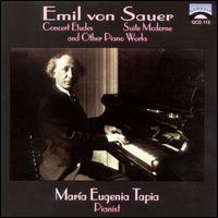 Sauer: Piano Works von Maria Eugenia Tapia