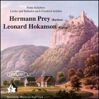 Schubert: Lieder and Ballads on Texts by Friedrich Schiller von Hermann Prey