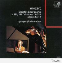 Mozart: Piano Sonatas Nos. 10, 11, 13; Allegro in G minor von Georges Pludermacher