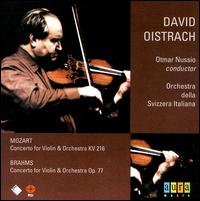 Oistrach: Mozart & Brahms von David Oistrakh