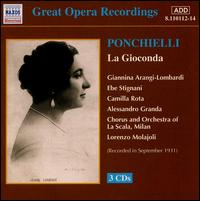 Ponchielli: La Gioconda von Various Artists