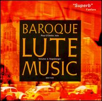 Baroque Lute Music, Vol. 1 von Paul O'Dette