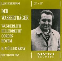 Cherubini: Der Wasserträger von Various Artists