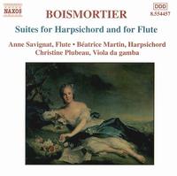 Boismortier: Suites for Harpsichord and for Flute von Various Artists