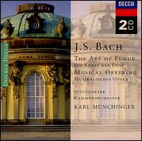 Bach: The Art Of Fugue; Musical Offering von Karl Münchinger