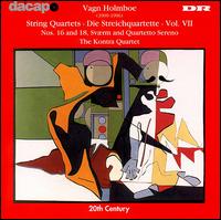 Vagn Holmboe: String Quartets, Vol. 7 von Kontra Quartet