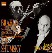 Brahms: Violin Sonatas and Viola Sonatas von Oscar Shumsky