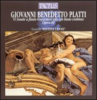 Platti: Flute Sonatas von Festina Lente Chamber Choir