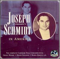 Joseph Schmidt in America von Joseph Schmidt