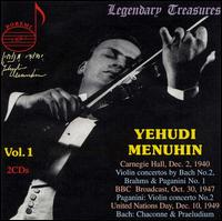 Yehudi Mehuhin, Vol. 1 von Yehudi Menuhin