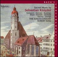 Sacred Music by Sebastian Knüpfer von King's Consort