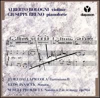 Dallapiccola: Tartiniana II; Janácek: Sonata; Prokofiev: Sonata No. 2 von Various Artists