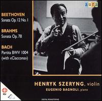 Henryk Szerling Plays Beethoven, Brahms, Bach von Henryk Szeryng