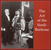 The Art of the Verdi-Baritone von Various Artists