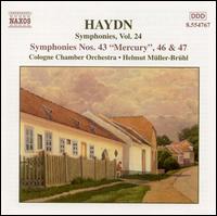 Haydn: Symphonies Nos. 43, 46 and 47 von Various Artists