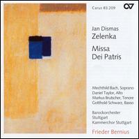 Zelenka: Missa Dei Patris, ZWV 19 von Frieder Bernius