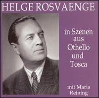 Helge Rosvaenge in Szenen aus Othello und Tosca von Helge Rosvaenge