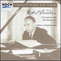 Robert Casadesus: Complete Works for Violin von Various Artists