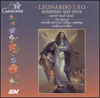 Leonardo Leo: Sacred Vocal Music von Various Artists