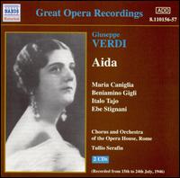 Verdi: Aida von Maria Caniglia