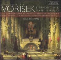 Vorisek: Symphony in D; Mass in B-Flat von Paul Freeman