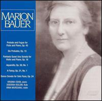 Marion Bauer von Various Artists