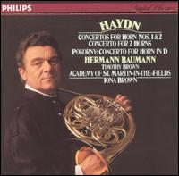 Haydn: Works for Horn von Hermann Baumann