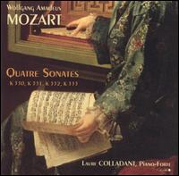 Mozart: Piano Sonatas, K330-K333 von Laure Colladant