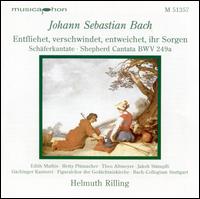 Bach: Entfliehet, verschwindet, entweichet, ihr Sorgen - Schäferkantate, BWV 249a von Helmuth Rilling