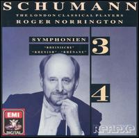 Schumann: Symphonies Nos. 3 & 4 von Roger Norrington