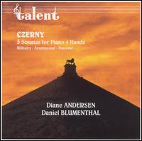 Czerny: Three Sonatas for Piano Four Hands von Various Artists