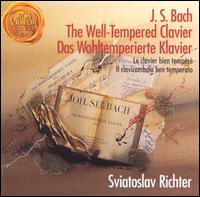 Bach: Well-Tempered Clavier von Sviatoslav Richter