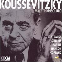 Koussevitzky: Maestro Risoluto, Disc 5 von Sergey Koussevitzky