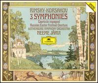 Rimsky-Korsakov: 3 Symphonies; Capriccio espagnol; Russian Easter Overture von Neeme Järvi