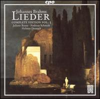 Brahms: Lieder (Complete Edition), Vol. 5 von Helmut Deutsch