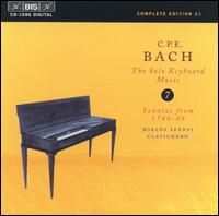 C.P.E. Bach: The Solo Keyboard Music, Vol. 7 von Miklós Spányi