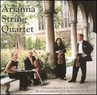 Debussy: Quartet in G minor; Beethoven: Quartet in C major, Op. 59/3 von Arianna String Quartet