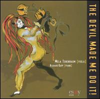 The Devil Made Me Do It!: Diabolical Sonatas for Viola & Keyboard von Mela Tenenbaum